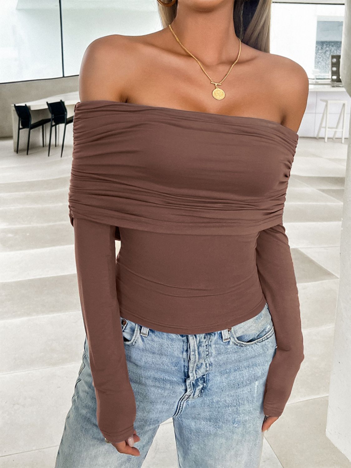 Sensual Shoulder Shirt