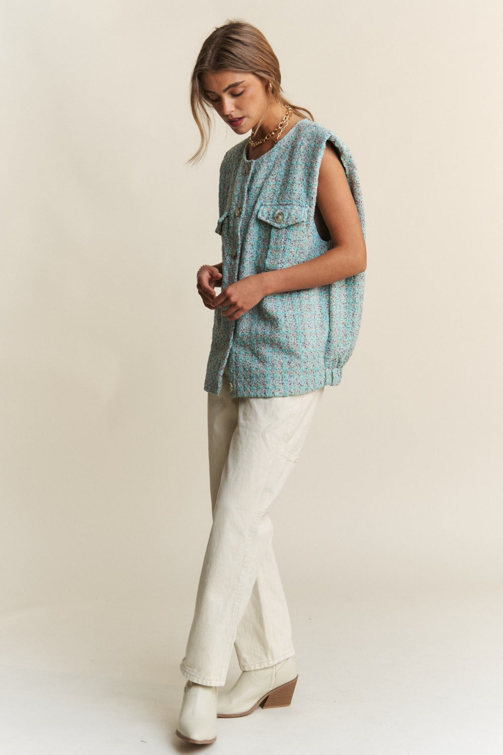 Anna Tweed Vest