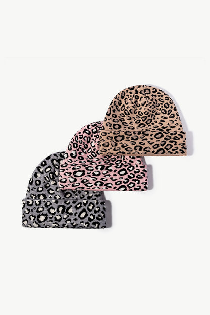 Leopard Beanie