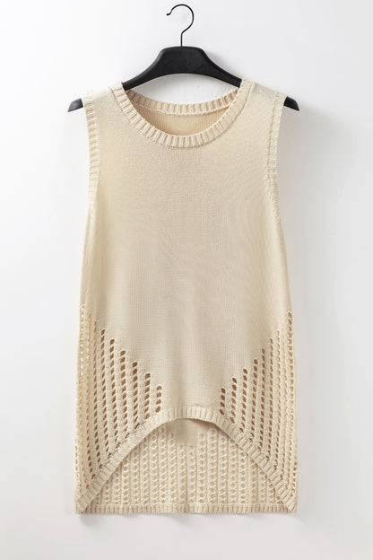 Chestnut Chic Knit Vest