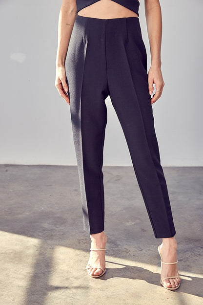 High Waist Slim Pants