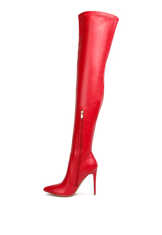 Sophisticated Thigh-High Boot