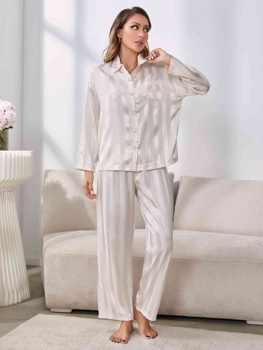 Stripe Pajama Set