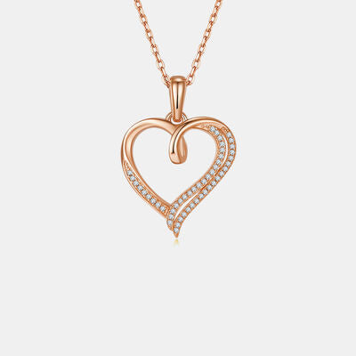 Sterling Silver Heart Shape Necklace